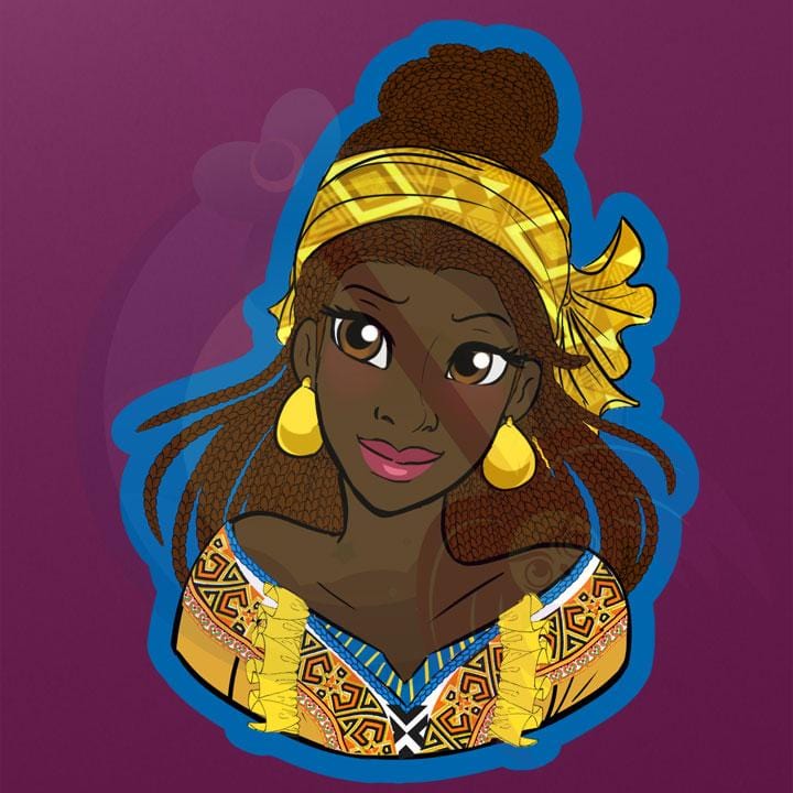 Princess Belle Sticker