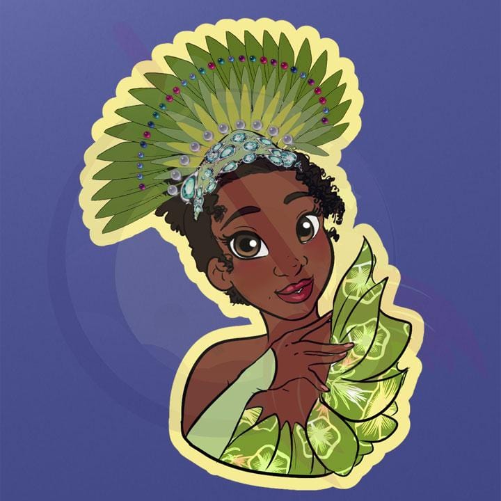 Princess Tiana sticker