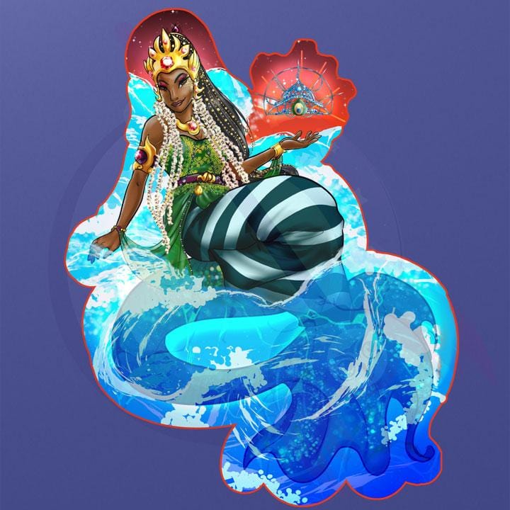 Mermaid Nyai Roro Kiduul sticker